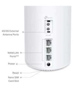 TP-LINK Deco X10-4G(1-pack) 4G+ AX1500 Whole Home Mesh Wi-Fi 6 Router TP-LINK 4G+ AX1500 Whole Home Mesh Wi-Fi 6