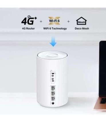 TP-LINK Deco X10-4G(1-pack) 4G+ AX1500 Whole Home Mesh Wi-Fi 6 Router TP-LINK 4G+ AX1500 Whole Home Mesh Wi-Fi 6