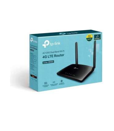 TP-LINK AC1200 Wireless Dual Band 4G LTE Router Archer MR402 802.11ac 10/100 Mbit/s Mesh Support No MU-MiMO No