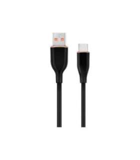 Cablexpert Premium silicon Type-C USB charging and data cable, 1.5 m CC-USB2S-AMCM-1.5M-BK