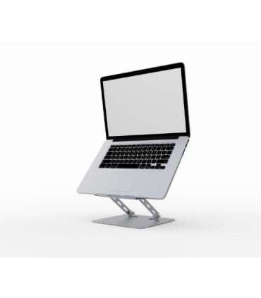 Gembird NBS-D1-04 Foldable Notebook Riser Stand Fits up to size 11-15.6 " Notebook Stand Spacegrey