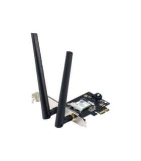 Asus WiFi 7 PCI-E Adapter with 2 external antennas PCE-BE6500 802.11be Mesh Support No MU-MiMO No No mobile
