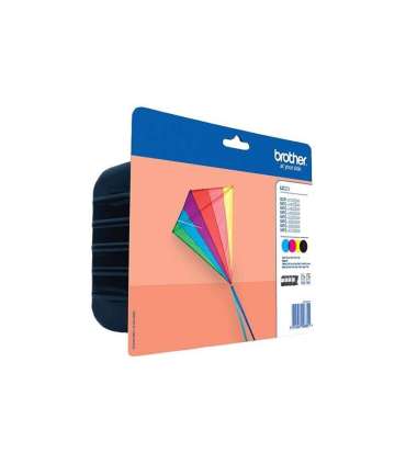 Brother LC223 Ink Cartridge Black, Cyan, Magenta, Yellow