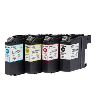 Brother LC223 Ink Cartridge Black, Cyan, Magenta, Yellow