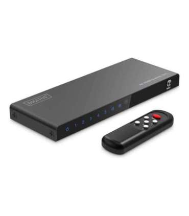 Digitus 8K HDMI Switch, 5x1 DS-55334 Black