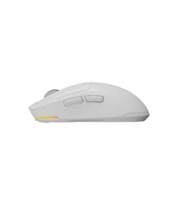 Genesis Zircon 660 PRO Wireless/Wired Gaming Mouse 2.4 GHz, Bluetooth, USB White