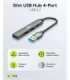 Goobay Slim 4-Port USB Hub, USB-A to USB-C/USB-A, 5 Gbit/s 74458