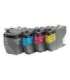 Brother LC422XLVAL Ink Cartridge Black, Cyan, Magenta, Yellow