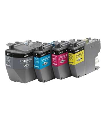 Brother LC422XLVAL Ink Cartridge Black, Cyan, Magenta, Yellow