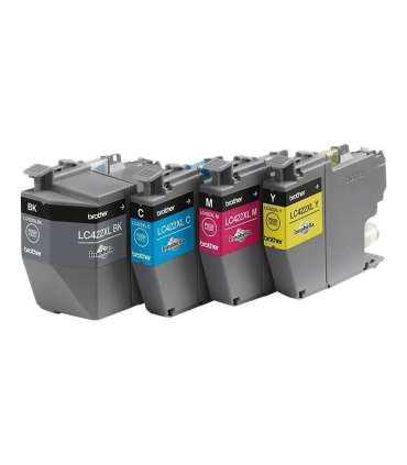 Brother LC422XLVAL Ink Cartridge Black, Cyan, Magenta, Yellow