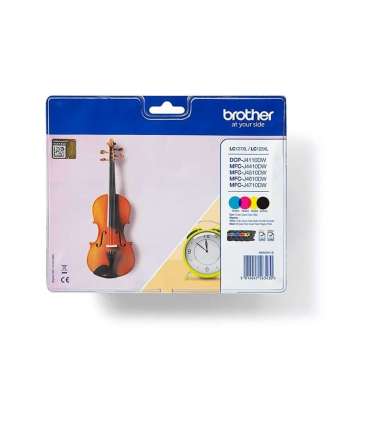 Brother LC127XLVALBP Ink Cartridge Black, Cyan, Magenta, Yellow