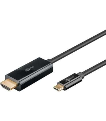 Goobay USB-C to HDMI Cable 4K at 60 Hz, 1 m 75696
