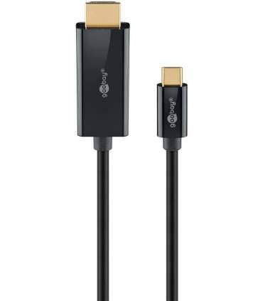 Goobay USB-C to HDMI Cable 4K at 60 Hz, 1 m 75696