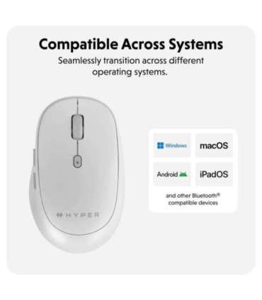 Hyper Next Bluetooth Mouse Wireless White
