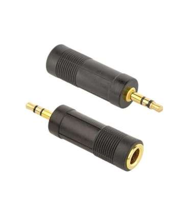 Cablexpert 6.35 mm female to 3.5 mm male audio adapter A-6.35F-3.5M