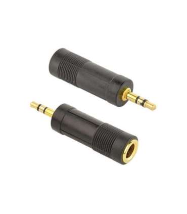 Cablexpert 6.35 mm female to 3.5 mm male audio adapter A-6.35F-3.5M