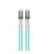Cablexpert Multimode Duplex OM4 50/125 Fiber Optic Cable, 0.5 m CFO-MDOM4-LC/LC-0.5M