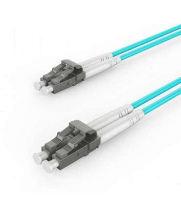 Cablexpert Multimode Duplex OM4 50/125 Fiber Optic Cable, 0.5 m CFO-MDOM4-LC/LC-0.5M