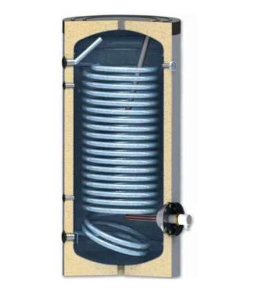 Sunsystem SWPN200 Enameled Water Heater 200L with Heat Exchanger 1.9 m