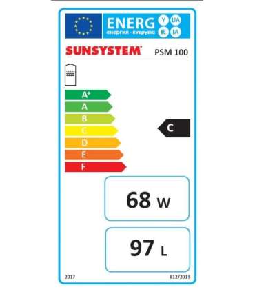 Sunsystem PSM100 100L Suspended Storage Tank