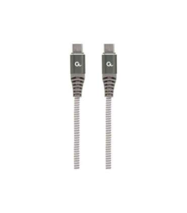 Cablexpert 100 W Type-C Power Delivery (PD) premium charging and data cable, 1.5 m CC-USB2B-CMCM100-1.5M