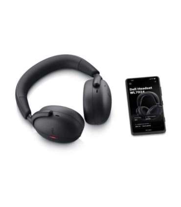 Dell Premier Headset WL7024 Bluetooth Built-in microphone Wireless ANC Black