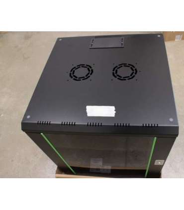 SALE OUT. Digitus 12U Wall Mounting Cabinet, Unique Series - 600x600 mm, Black Digitus Wall Mounting Cabinet Unique