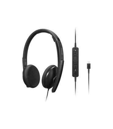 Lenovo Headset (Teams) VoIP Wired Black