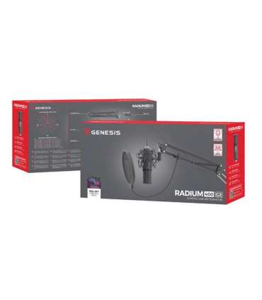 Genesis Condenser Microphone Radium 400 G2 Black