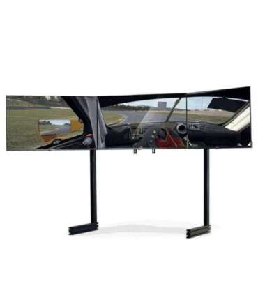 Next Level Racing Floor stand ELITE Free Standing Triple Monitor Stand Fully adjustable and customizable 21-43 " |