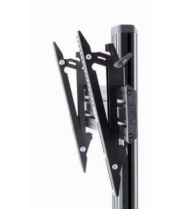 EDBAK Floor stand TRV200 Videoconferencing Trolley Tilt 75-86 " Maximum weight (capacity) 120 kg Black