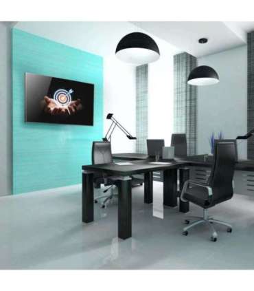 EDBAK Wall mount Lateral adjustment of the screen once mounted on the wall plate 50-86 " Maximum weight (capacity)