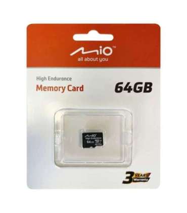 Mio High Endurance 64 GB MicroSD Flash memory class UHS-I