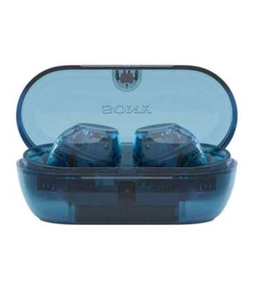 Sony Headphones WF-C710N Bluetooth In-ear Noise canceling Noise reduction Wireless Glass blue