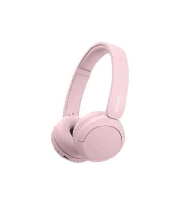 Sony Headphones WH-CH520 Bluetooth On-Ear Wireless Pink