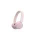 Sony Headphones WH-CH520 Bluetooth On-Ear Wireless Pink