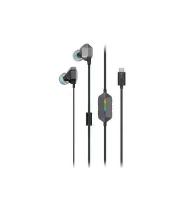 Lenovo RGB Gaming In-Ear Headphones Legion E510 7.1 Built-in microphone Wired Stormy Gray