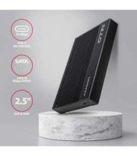 AXAGON USB-C 10Gbps RIBBED Box EE25-GTR