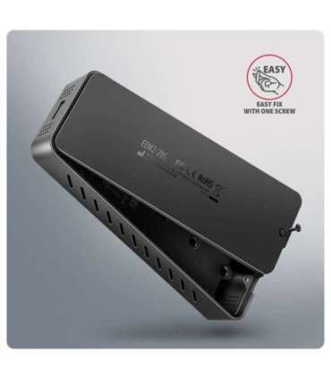 AXAGON USB-C 20Gbps - M.2 NVMe SSD ARMORED Box EEM2-20G