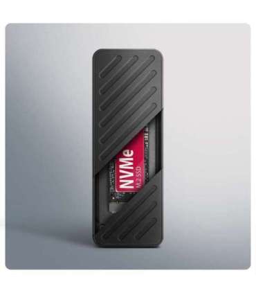 AXAGON USB-C 20Gbps - M.2 NVMe SSD ARMORED Box EEM2-20G