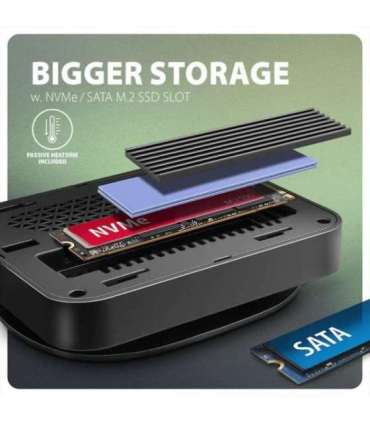 AXAGON USB-C 10Gbps UFO 9in1 Hub HMC-UFO