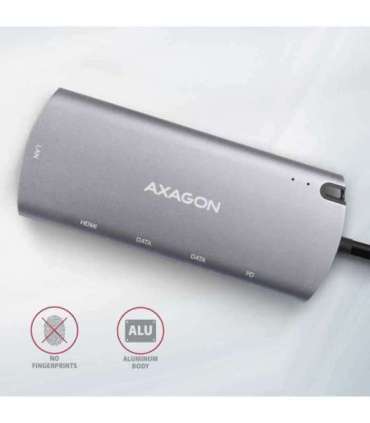 AXAGON SuperSpeed USB-C Combo 6in1 Hub HMC-6M2