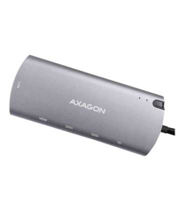 AXAGON SuperSpeed USB-C Combo 6in1 Hub HMC-6M2