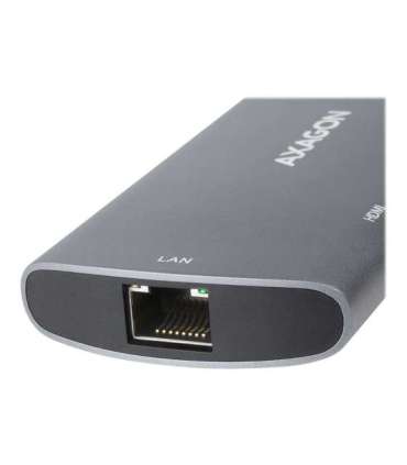 AXAGON SuperSpeed USB-C Combo 6in1 Hub HMC-6M2