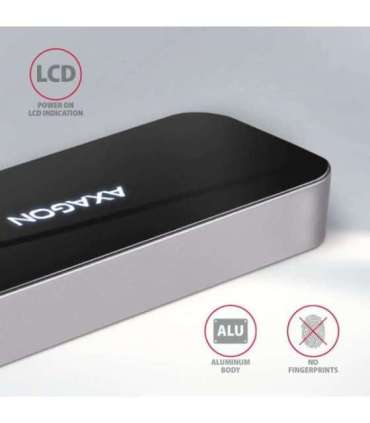 AXAGON SuperSpeed USB-C Combo 6in1 Hub HMC-6H4A