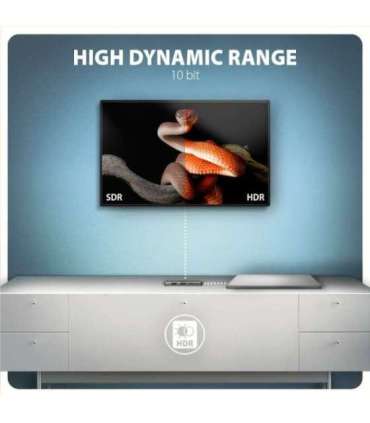 AXAGON USB 5Gbps hub, 3x USB-A, HDMI 4k/30Hz, PD 100W, 100cm USB-C cable HMC-5H