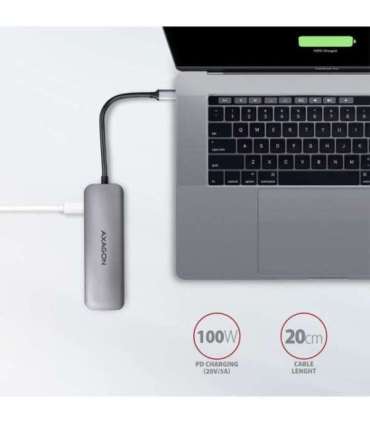 AXAGON SuperSpeed USB-C COMBO 5in1 Hub HMC-5