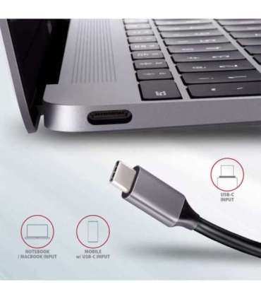 AXAGON SuperSpeed USB-C COMBO 5in1 Hub HMC-5