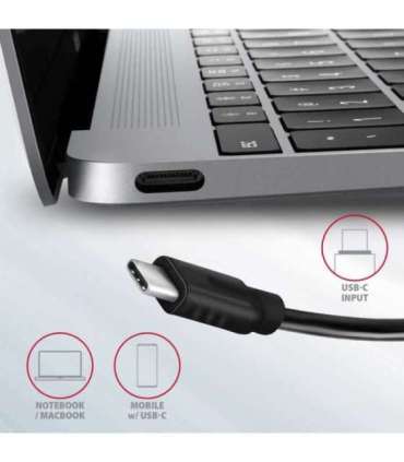 AXAGON SuperSpeed USB-C 10 Gbps SPEEDSTER 4 Hub HMC-4G2