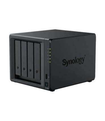 Synology NAS DS925+ AMD Ryzen V1500B Processor frequency 2.2 GHz 4 GB DDR4 ECC SODIMM Black